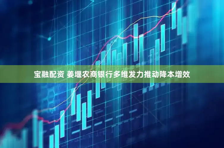 宝融配资 姜堰农商银行多维发力推动降本增效