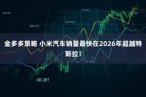 金多多策略 小米汽车销量最快在2026年超越特斯拉！